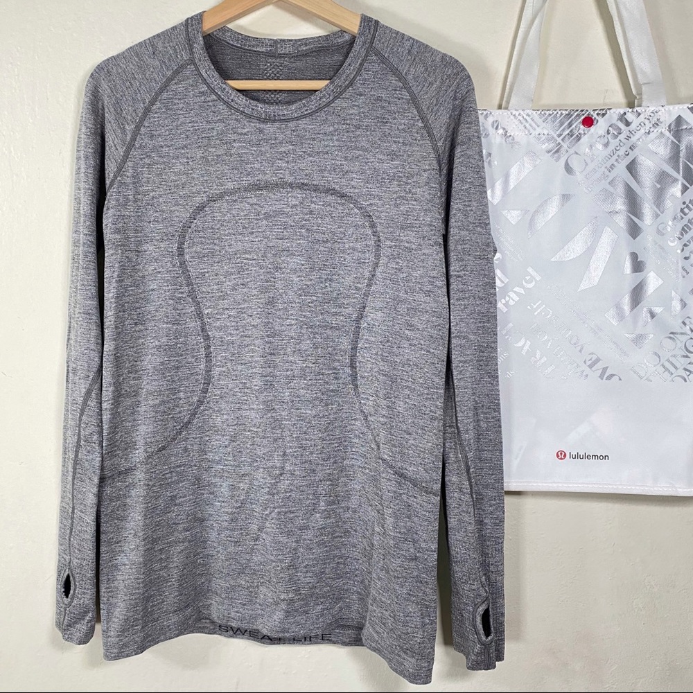 Lululemon Swiftly Tech Long Sleeve Crew *Sparkle